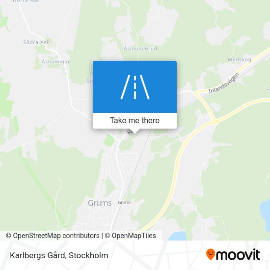 Karlbergs Gård map