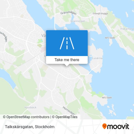 Talkskärsgatan map