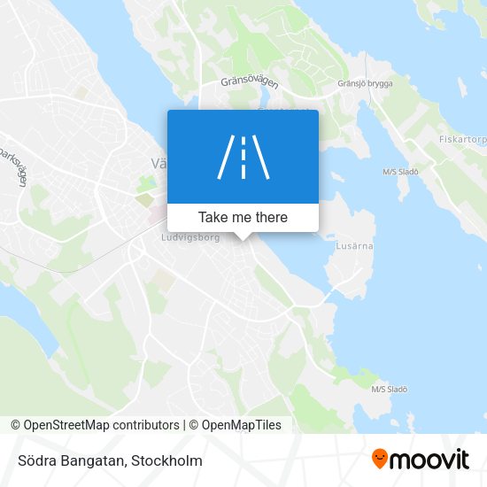 Södra Bangatan map