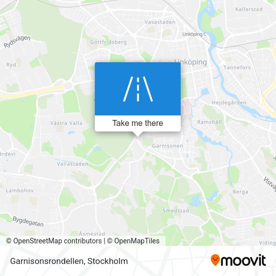 Garnisonsrondellen map