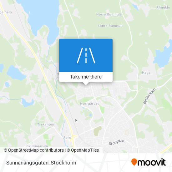 Sunnanängsgatan map