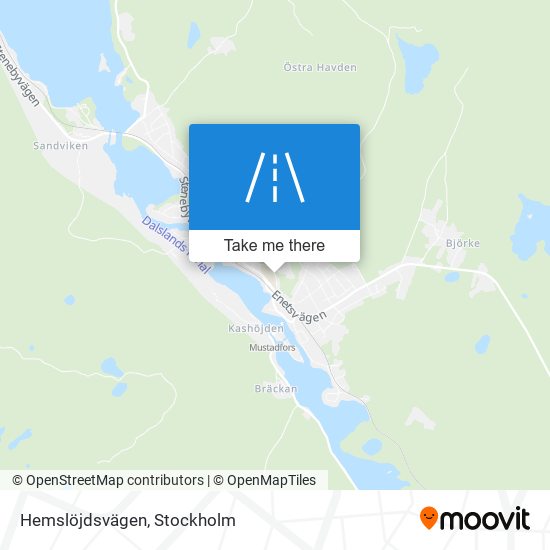 Hemslöjdsvägen map