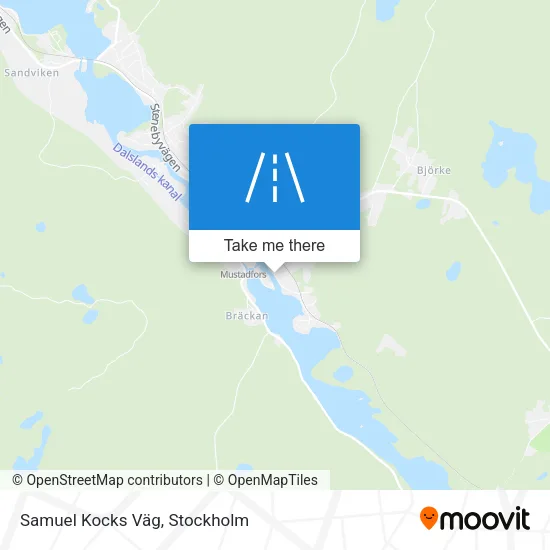 Samuel Kocks Väg map