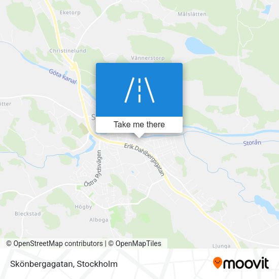 Skönbergagatan map
