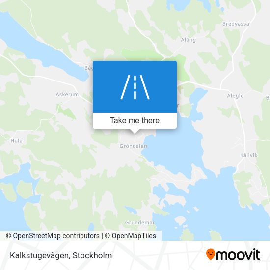 Kalkstugevägen map
