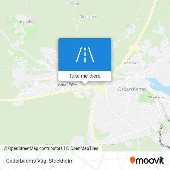 Cederbaums Väg map