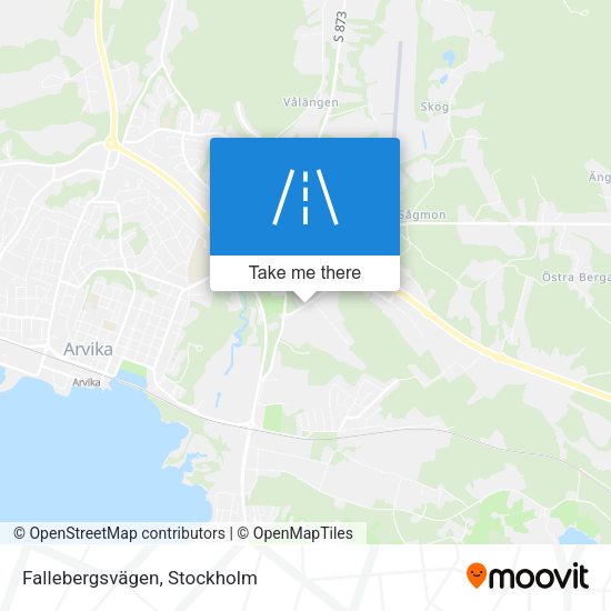 Fallebergsvägen map