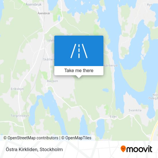 Östra Kirkliden map