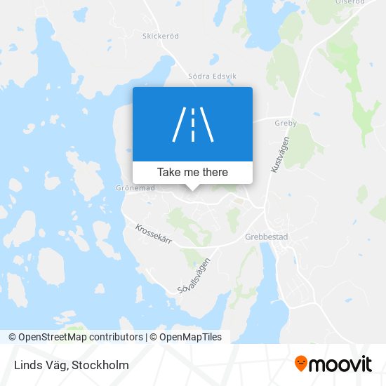 Linds Väg map