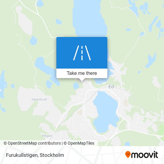 Furukullstigen map