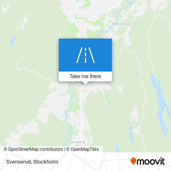 Svenserud map