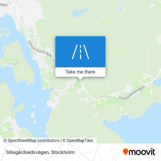 Sillegårdsedsvägen map