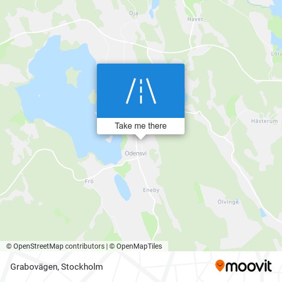 Grabovägen map