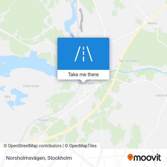 Norsholmsvägen map