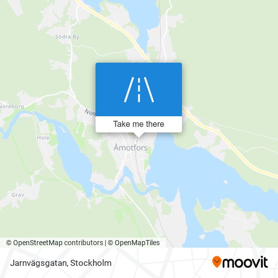 Jarnvägsgatan map