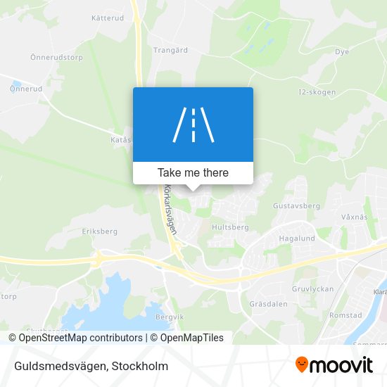 Guldsmedsvägen map