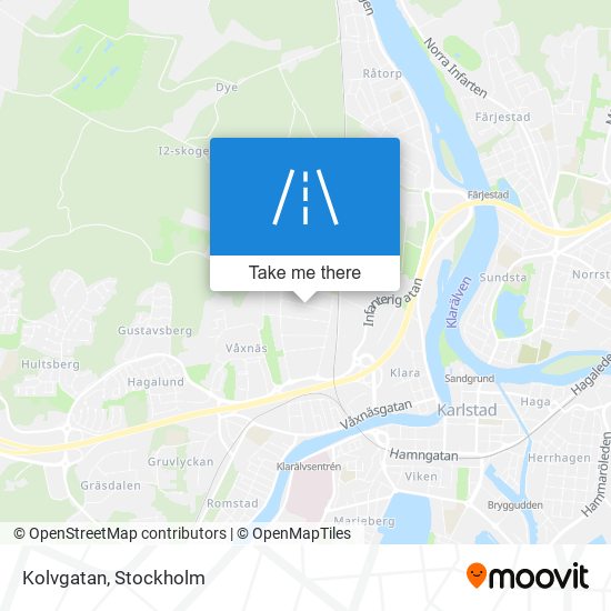 Kolvgatan map