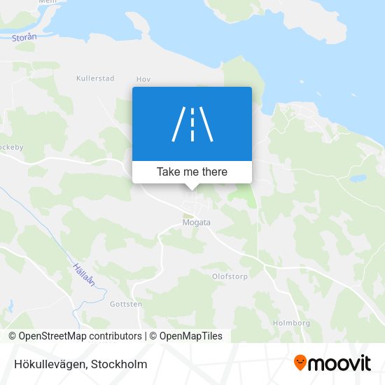 Hökullevägen map
