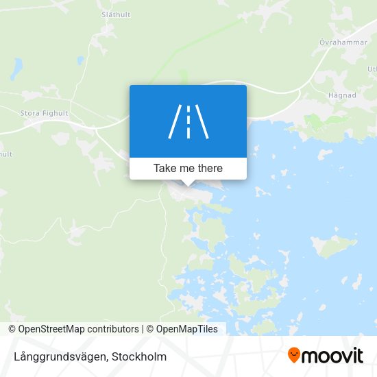 Långgrundsvägen map