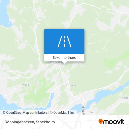 Rönningebacken map