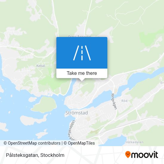Pålsteksgatan map