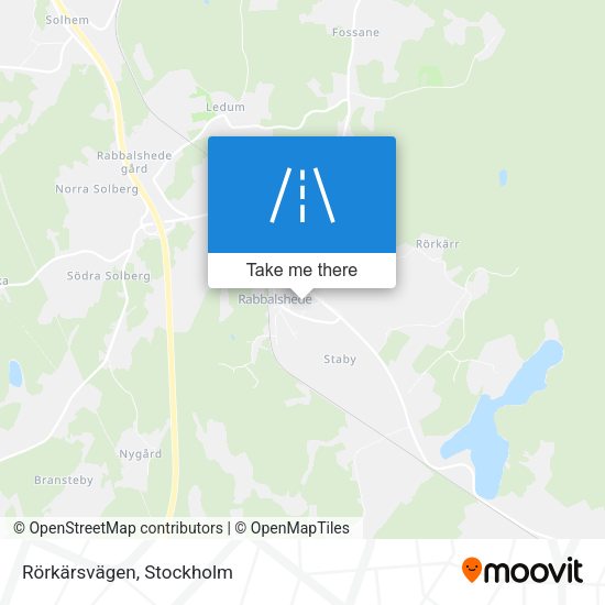 Rörkärsvägen map