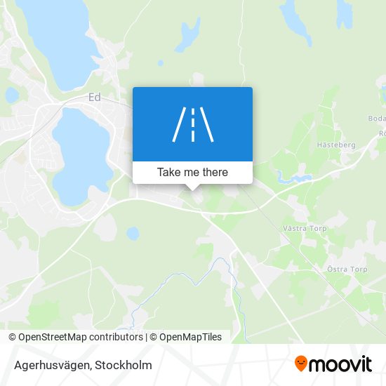 Agerhusvägen map