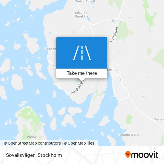 Sövallsvägen map