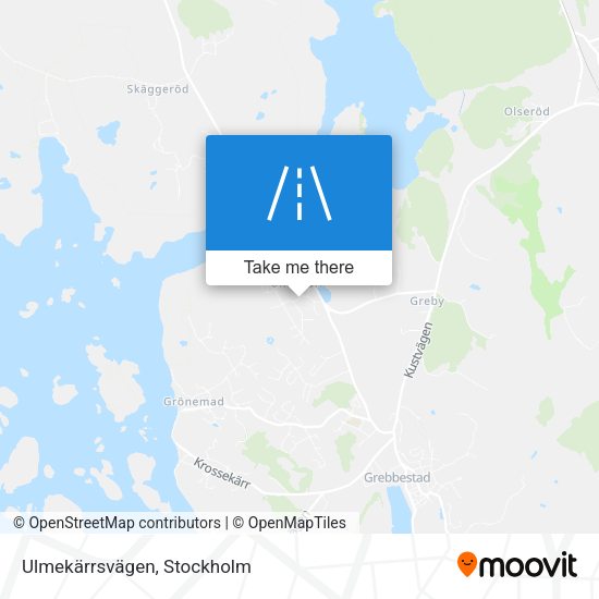Ulmekärrsvägen map