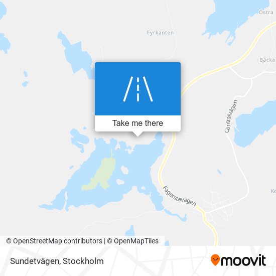 Sundetvägen map