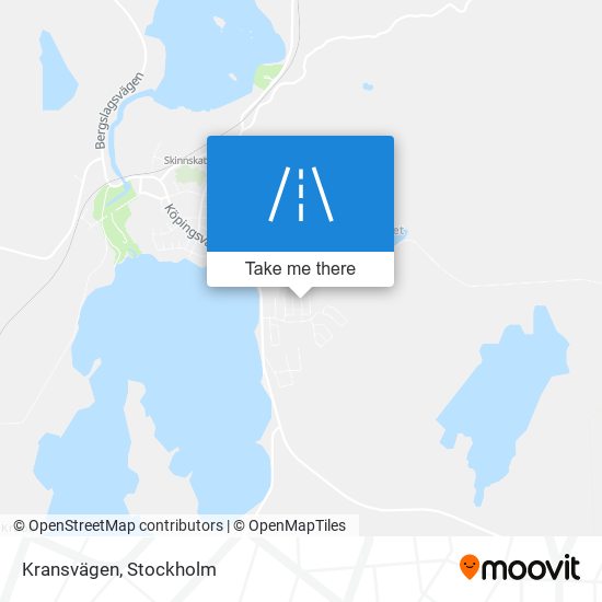 Kransvägen map