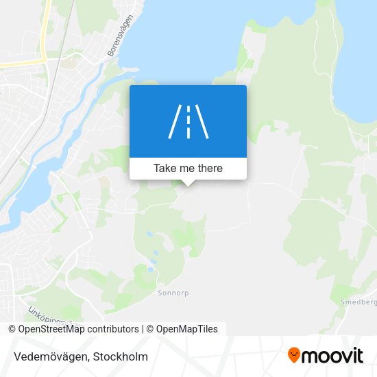 Vedemövägen map
