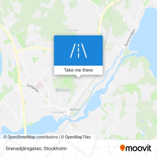 Grenadjärsgatan map