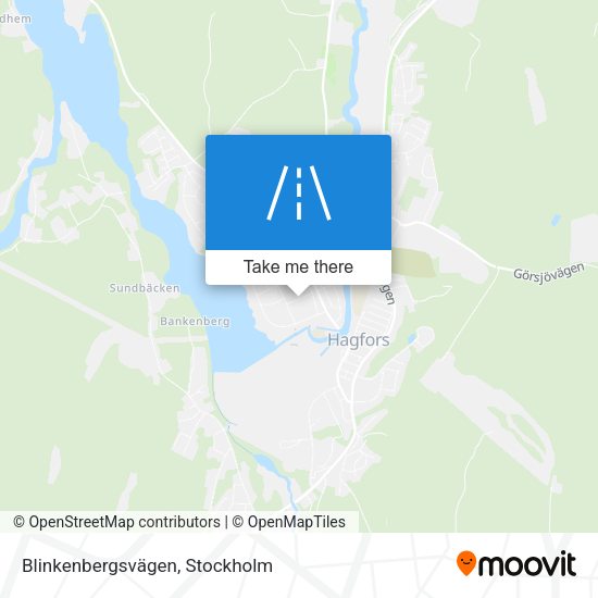 Blinkenbergsvägen map