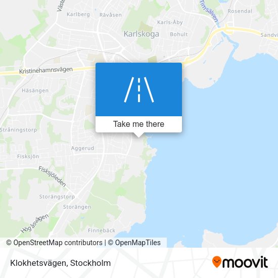 Klokhetsvägen map