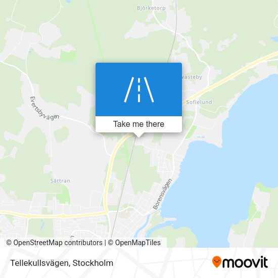 Tellekullsvägen map