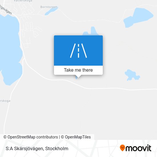 S:A Skärsjövägen map