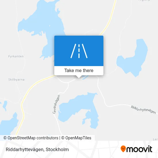 Riddarhyttevägen map