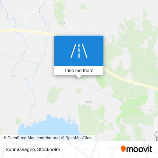 Sunnäsvägen map