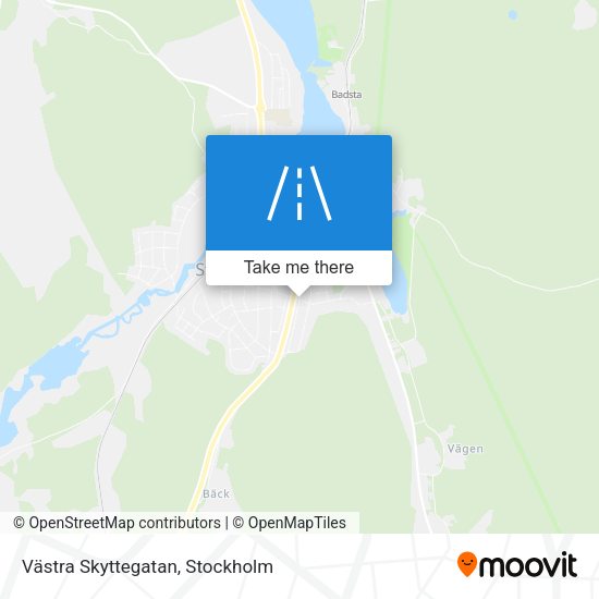 Västra Skyttegatan map