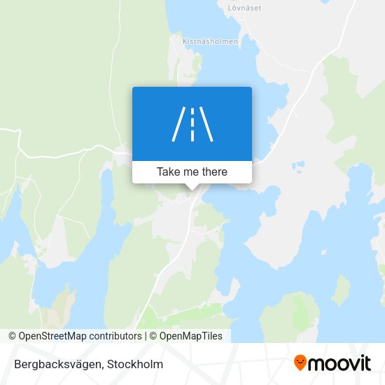 Bergbacksvägen map