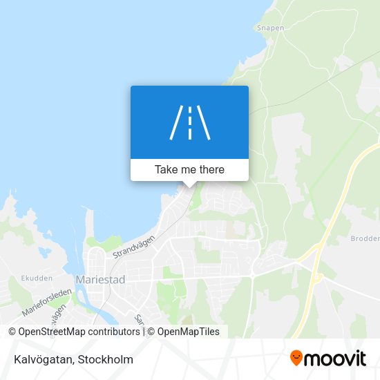 Kalvögatan map