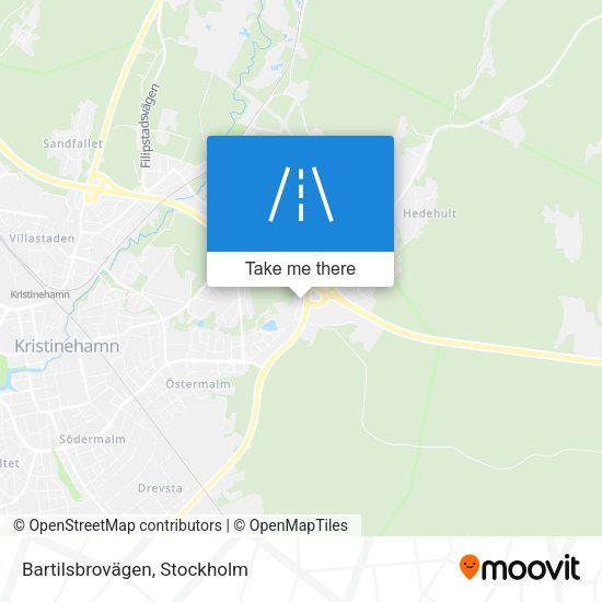 Bartilsbrovägen map