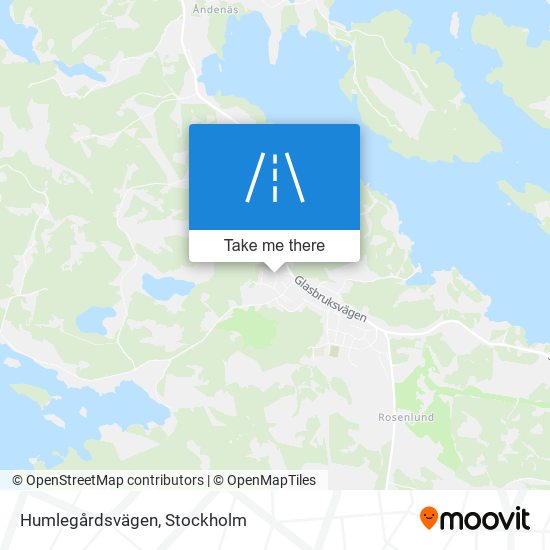 Humlegårdsvägen map