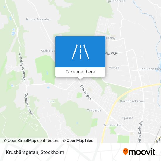 Krusbärsgatan map