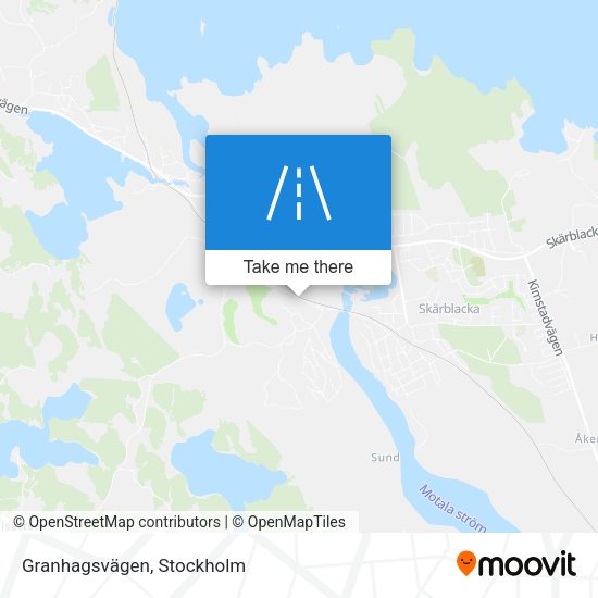 Granhagsvägen map