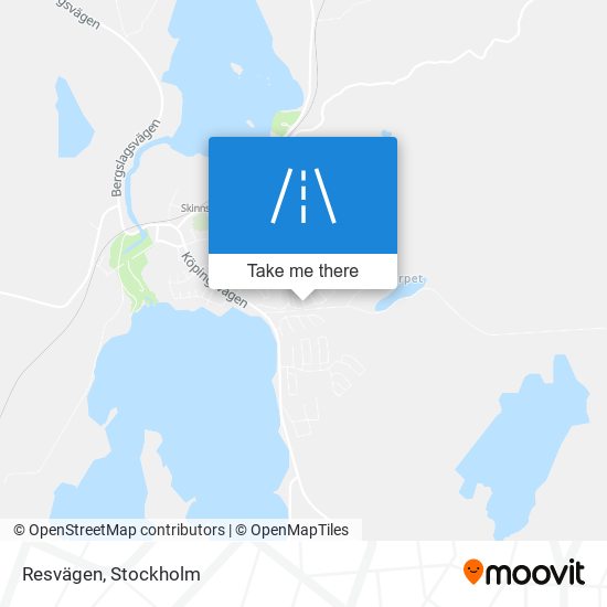 Resvägen map