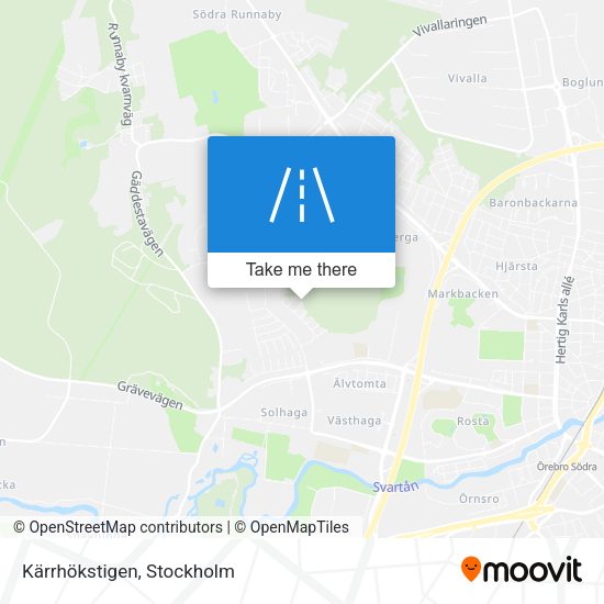 Kärrhökstigen map