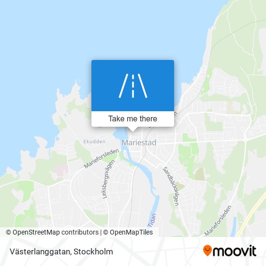 Västerlanggatan map