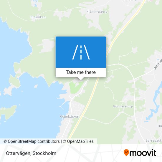 Ottervägen map
